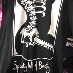 Spooky with a booty shirt
